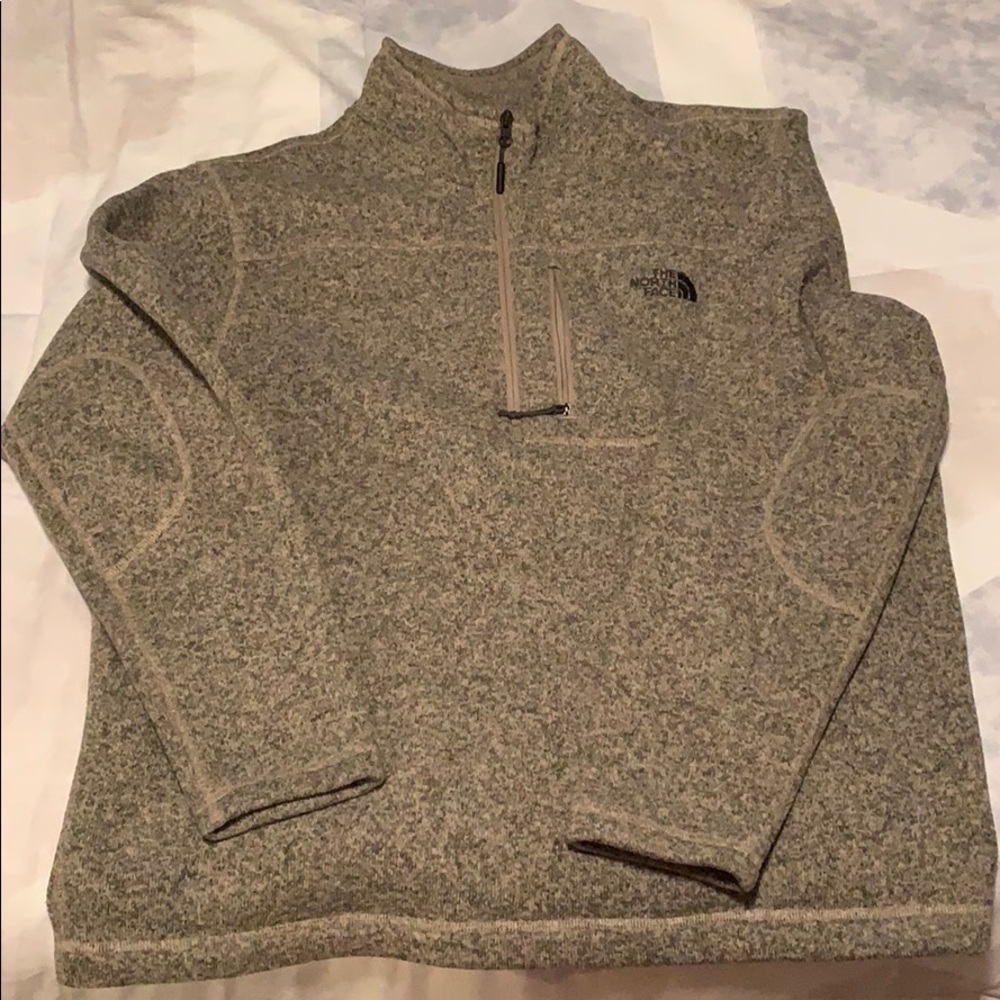 North Face 3/4 zip fleece